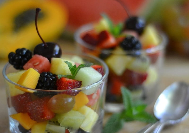 Fruits, Fruit, Mix, Fresh, HD wallpaper