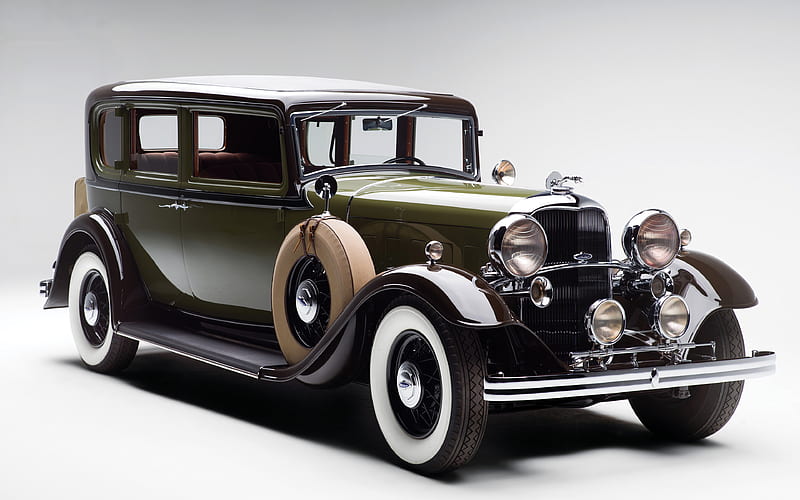Lincoln Model KB, retro cars, 1932 cars, Lincoln K series, old cars, 1932 Lincoln Model KB, american cars, Lincoln, HD wallpaper