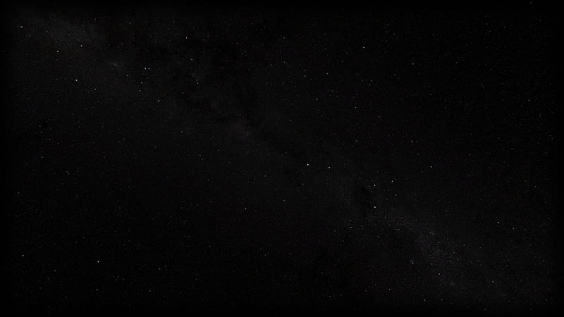 Starry Sky During Nighttime Black Aesthetic, HD wallpaper