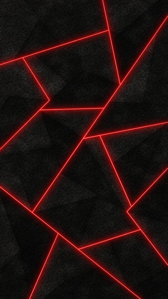 HD polygons red wallpapers