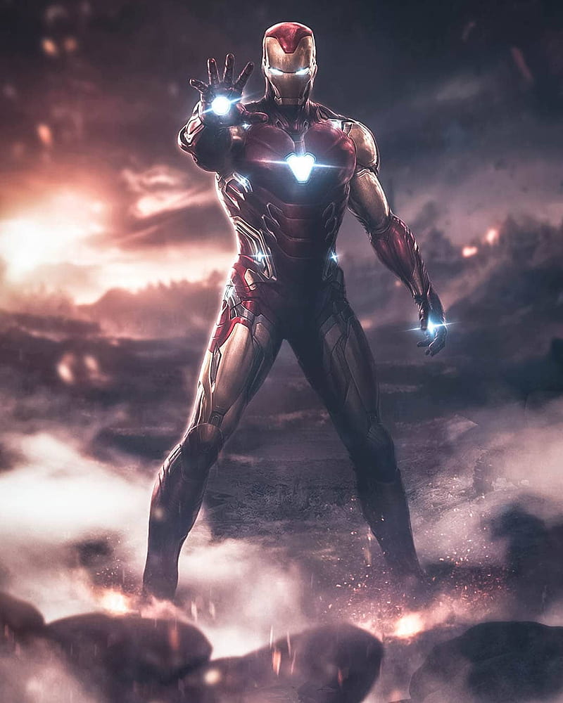 Iron Man Endgame avengers endgame iron man marvel nano gauntlet  onlymarvel HD phone wallpaper  Peakpx