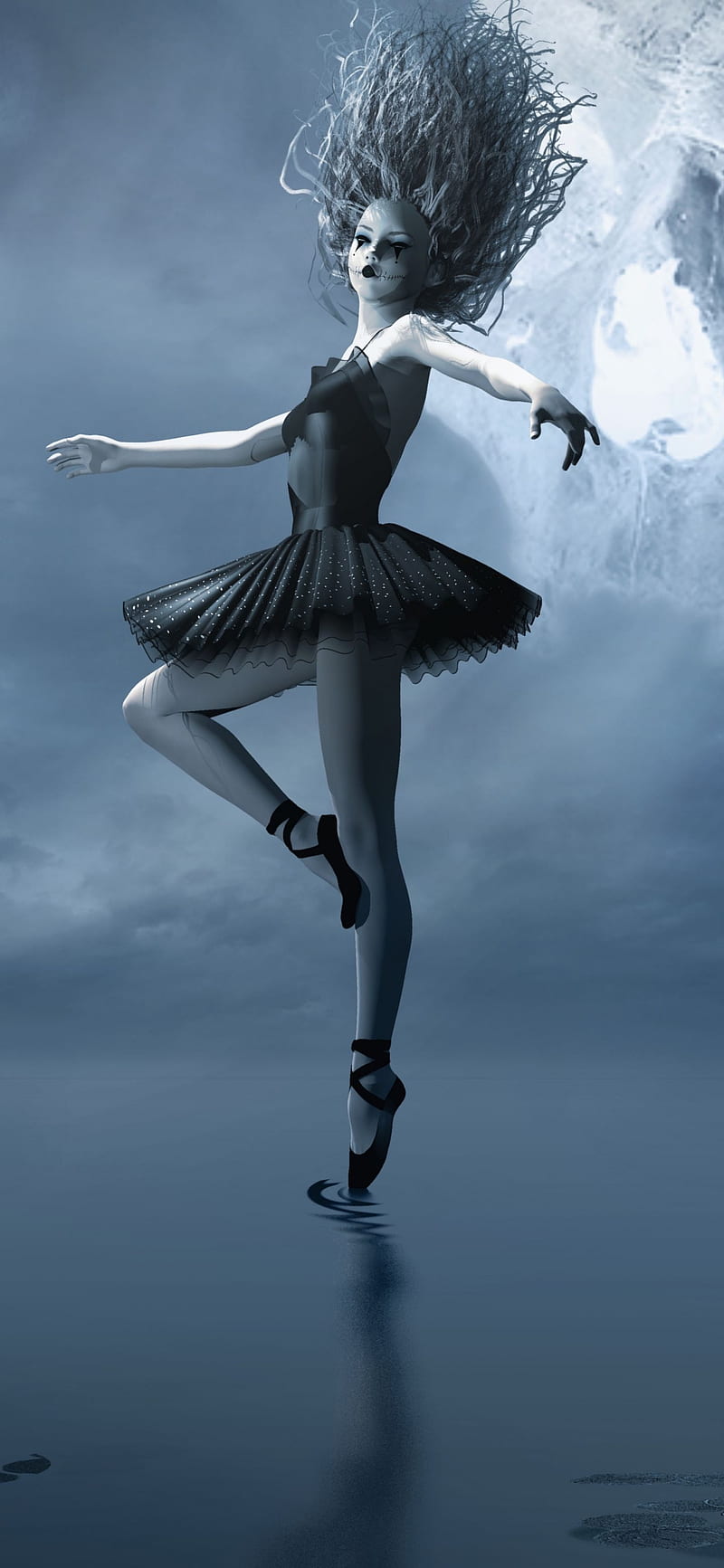 Ballerina Dancer, damlnce, death, HD phone wallpaper