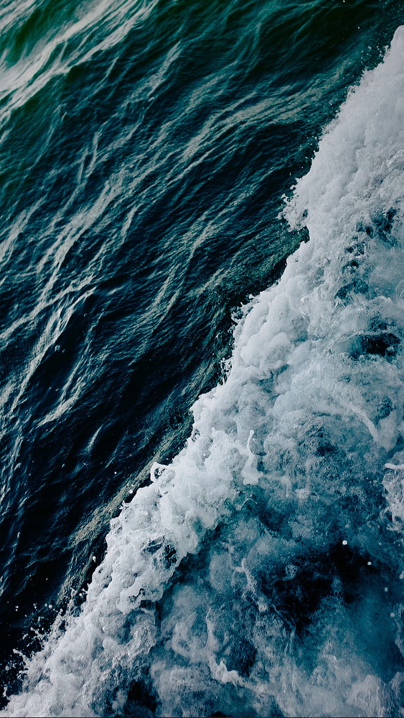 water, sea, waves, HD phone wallpaper