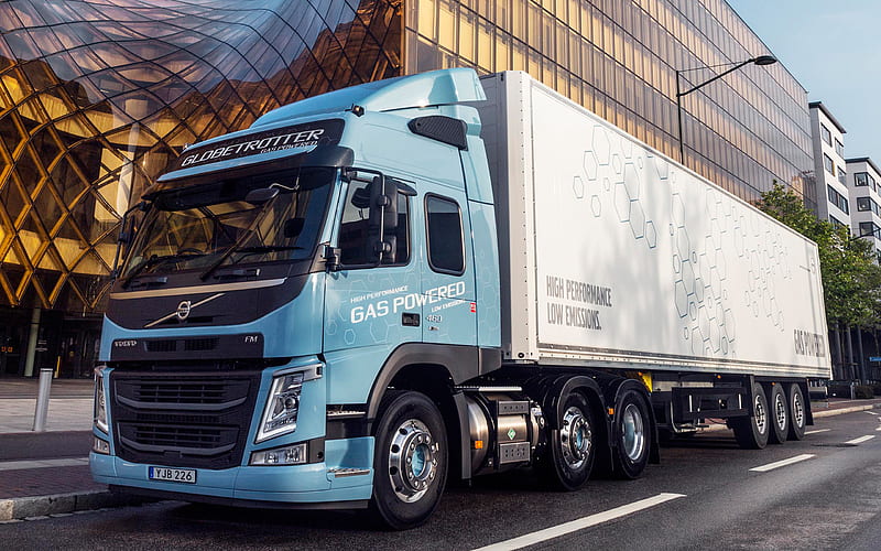 Volvo FM 460, 2017, globetrotter gas powered new trucks, delivery, HD wallpaper