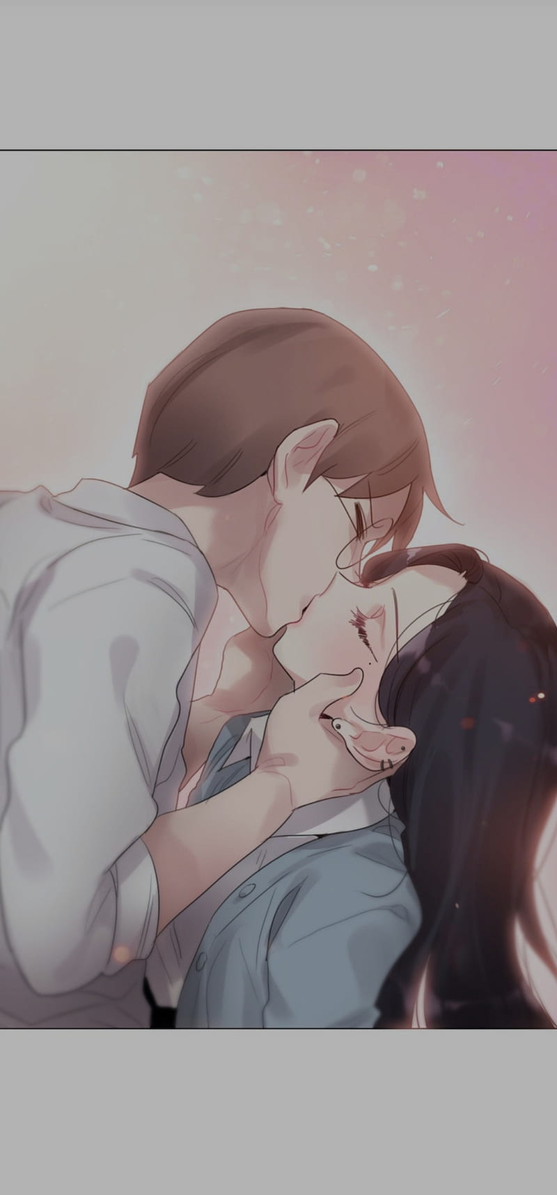 The Newest Hot Anime Images Background, A Couple Kissing, Cute Couple Anime  Picture Background Image And Wallpaper for Free Download