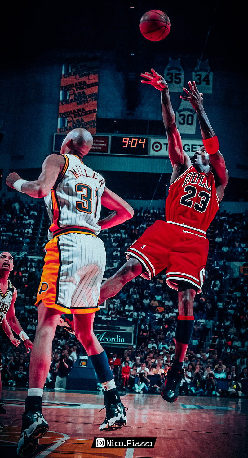 Download NBA Icons Kobe Bryant And Michael Jordan Back Angle Shot Wallpaper   Wallpaperscom