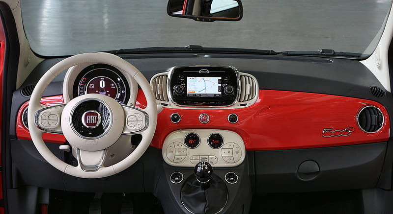 2016 Fiat 500 Interior Car Hd Wallpaper Peakpx