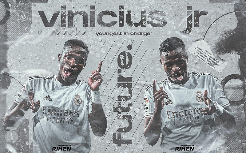 Soccer, Vinícius Júnior, Real Madrid C.F., HD wallpaper