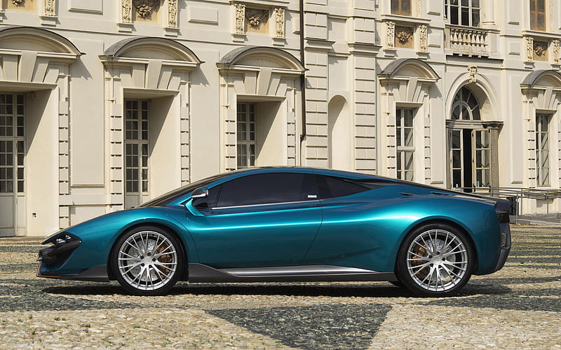 Vehicles, Torino Design ATS Wild Twelve Concept, Blue Car, Car, Sport Car, HD wallpaper