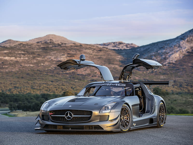 2013 Mercedes-Benz SLS AMG GT3 45th Anniversary, Coupe, V8, car, HD wallpaper