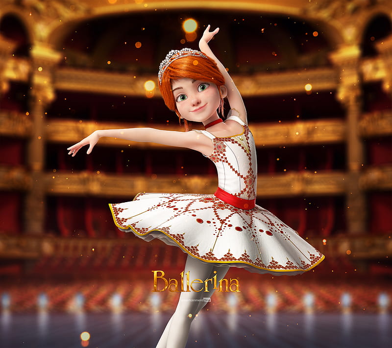 Ballerina Dance, cartoon, ballet, girl, children, movie, france, HD  wallpaper | Peakpx