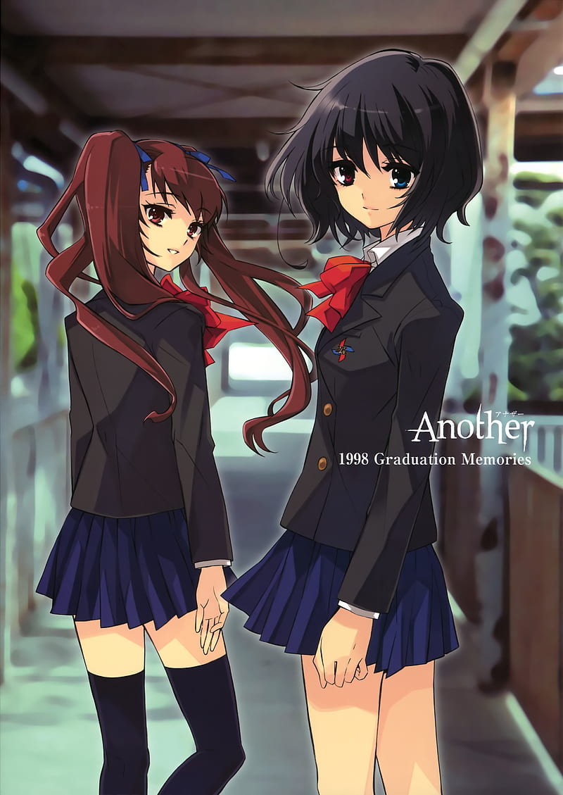 Izumi Akazawa Another Anime Girl Waifu Fanart | Poster