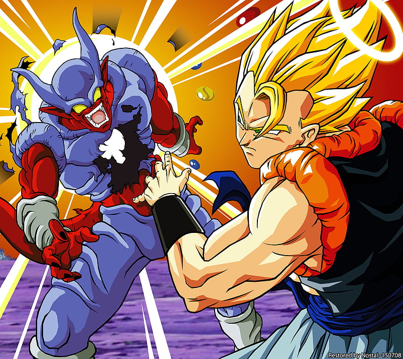 Gogeta Janemba, anime, ball, dbgt, dbs, dbz, dragon, goku, vegeta, HD wallpaper