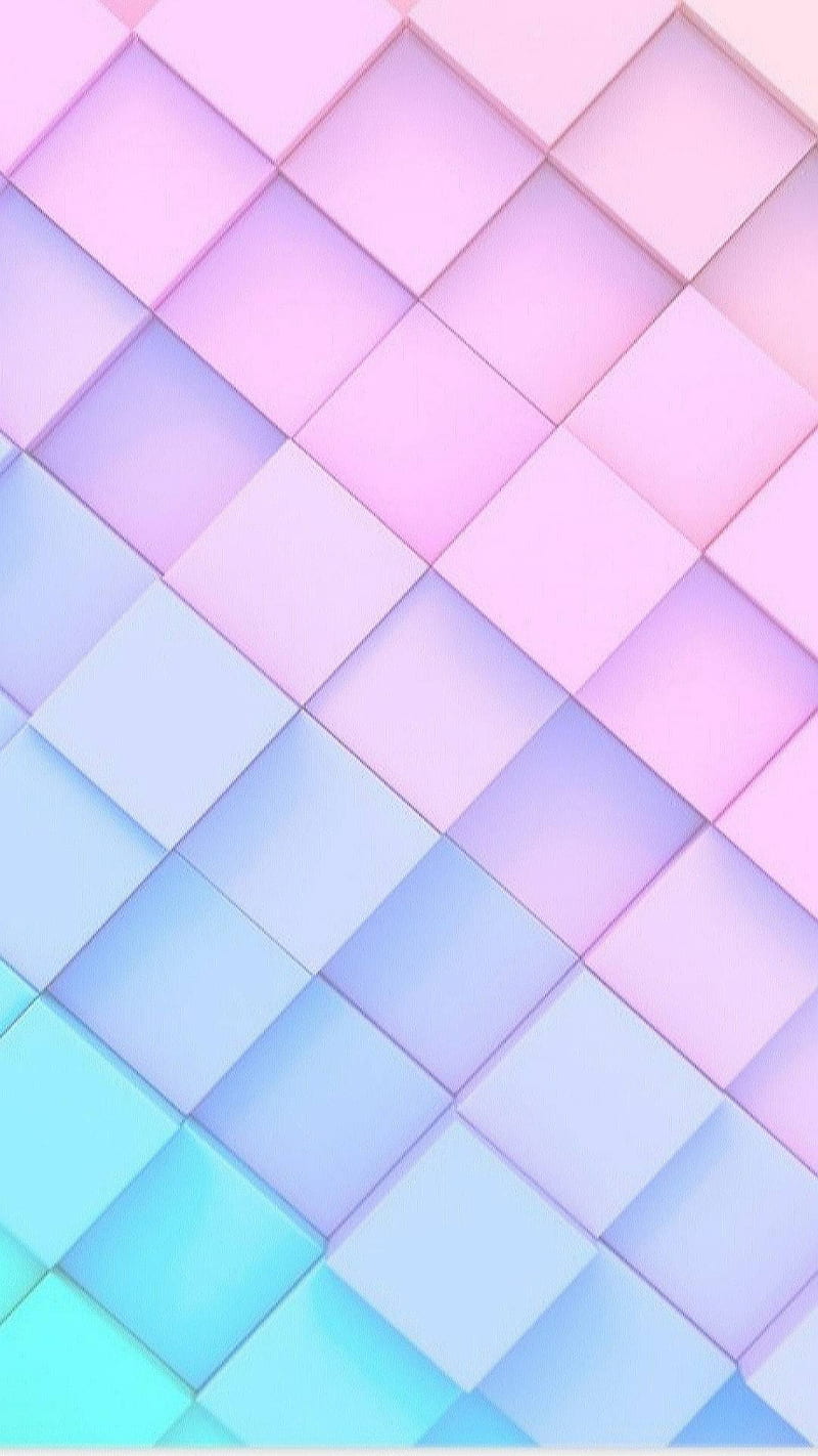 Pastel Blue and Pink, adorable, cute, material, nice, pretty, HD phone  wallpaper | Peakpx