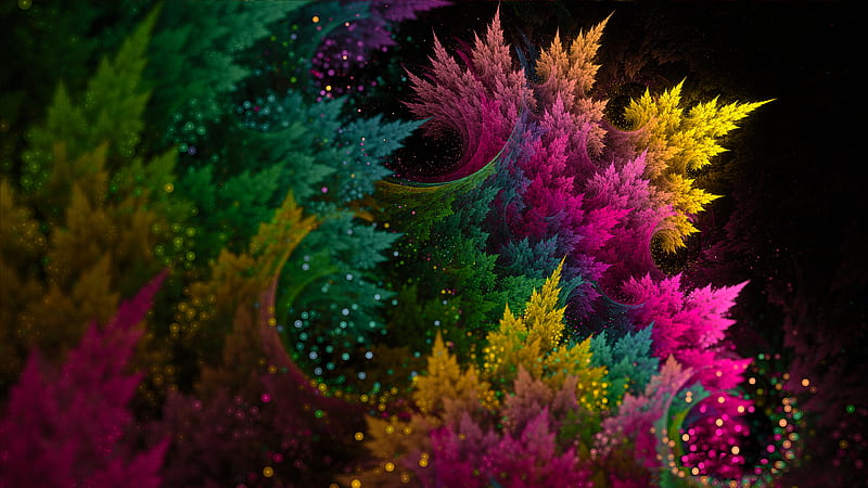 Colors Of Mind , abstract, colorful, digital-art, HD wallpaper