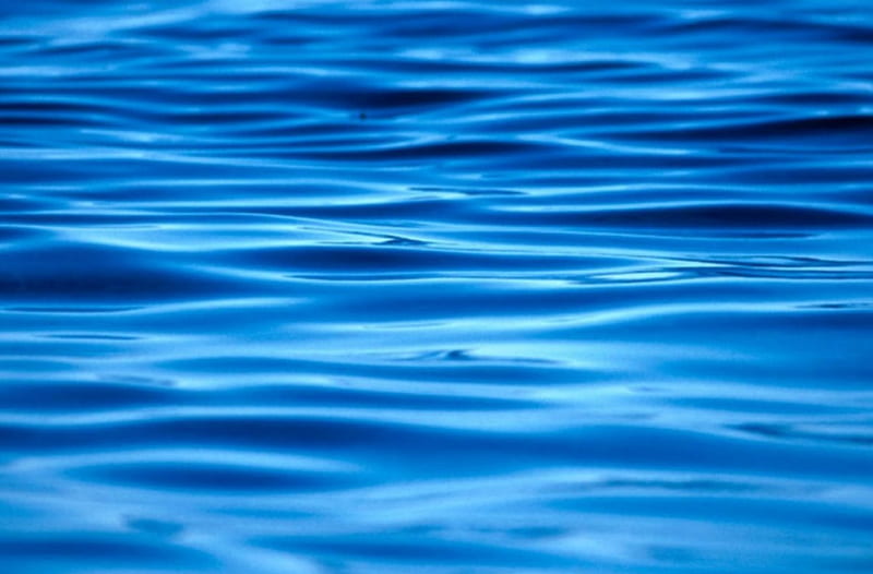 Blue H2O, nature, water, blue, HD wallpaper