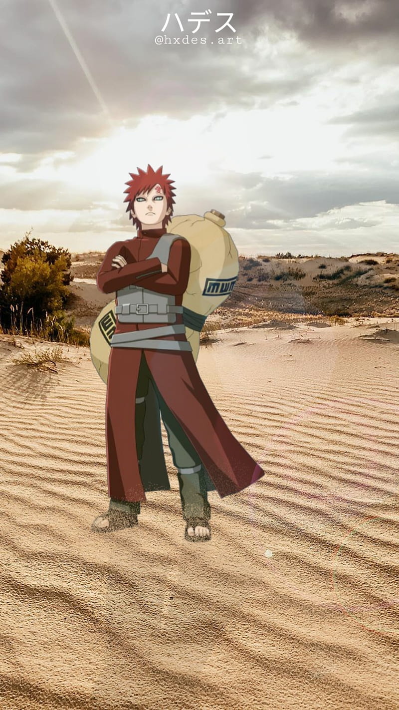 Amor Gaara Wallpaper  Anime wallpaper phone, Gaara, Rainy day aesthetic