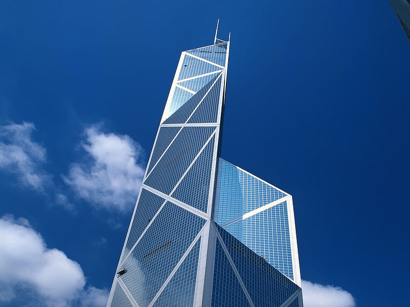 Bank of China Tower 01-Hong Kong landscape, HD wallpaper