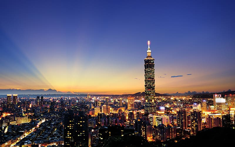 Cities, Taiwan, Taipei, , , Taipei 101, HD wallpaper