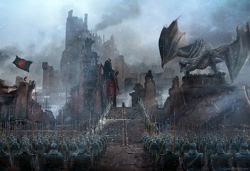 House of the Dragon Wallpaper 4K 2022 Series Fire and Blood 8587