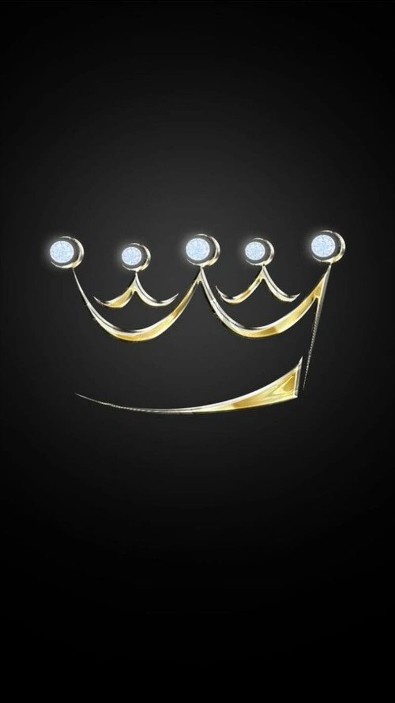 5 point crown, 2020, 3d , king crown, queen, royalty, simple, theme, tiara, HD phone wallpaper