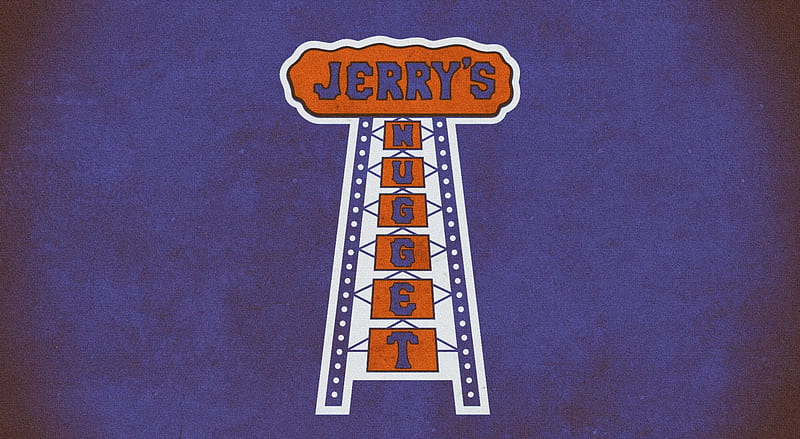 Jerrys Nugget Ultra, Artistic, Typography, Retro, Logo, Casino, jerrysnugget, HD wallpaper