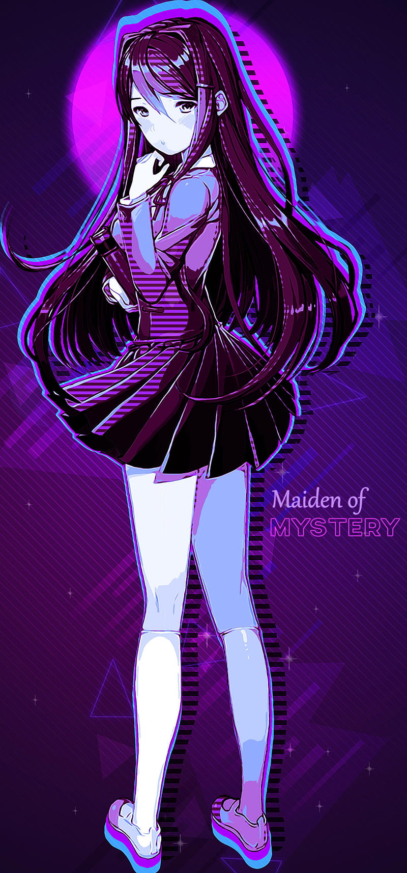 Yuri, anime, doki doki literature club, HD phone wallpaper | Peakpx