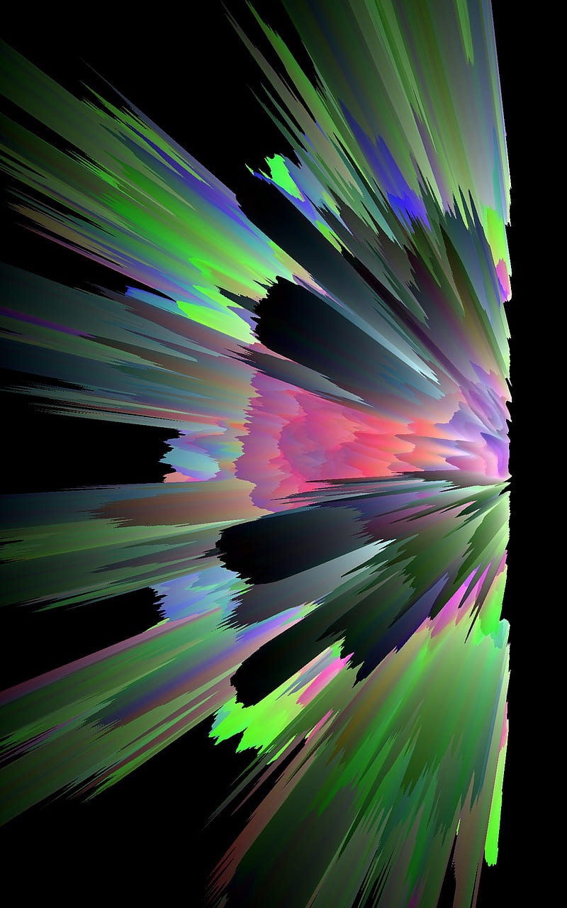 Kaleidoscope me , mirror lab, explosion, trippy, neon, abstracts, colors, HD phone wallpaper