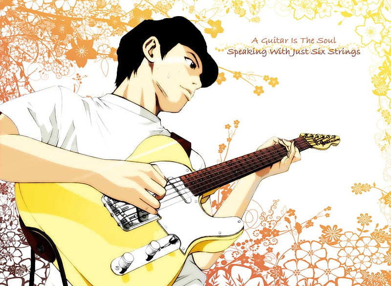 Beck, guitar, anime, HD wallpaper