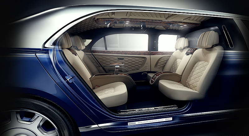 2016 Bentley Mulsanne Grand Limousine by Mulliner - Interior , car, HD wallpaper