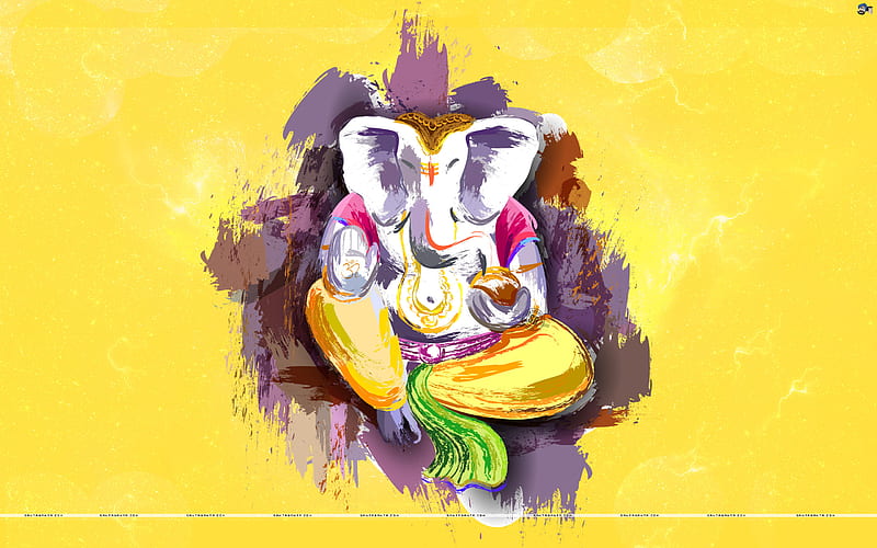 Ganesha, morya, HD wallpaper