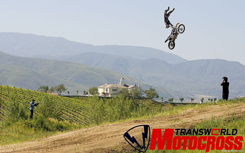 FMX motocross stunt fancy 01, HD wallpaper
