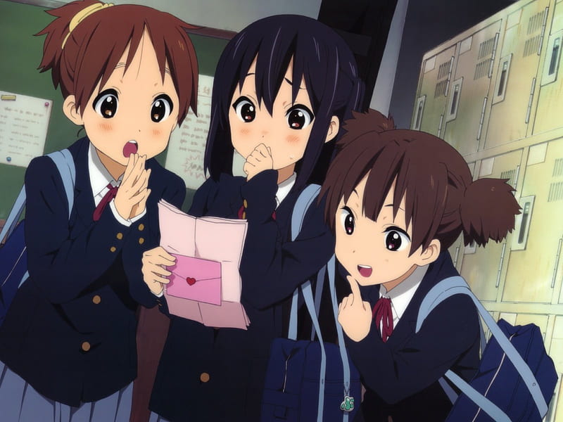 K-on!, k-on, azusa, friendz, ui, HD wallpaper | Peakpx