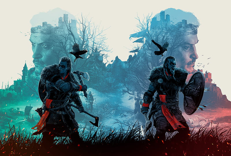 Assassin’s Creed Valhalla Fan Poster, HD wallpaper
