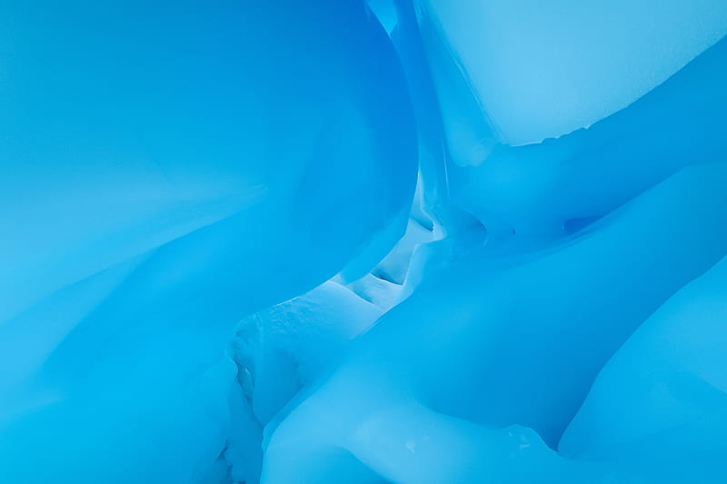glacier, ice, texture, frozen, blue, HD wallpaper