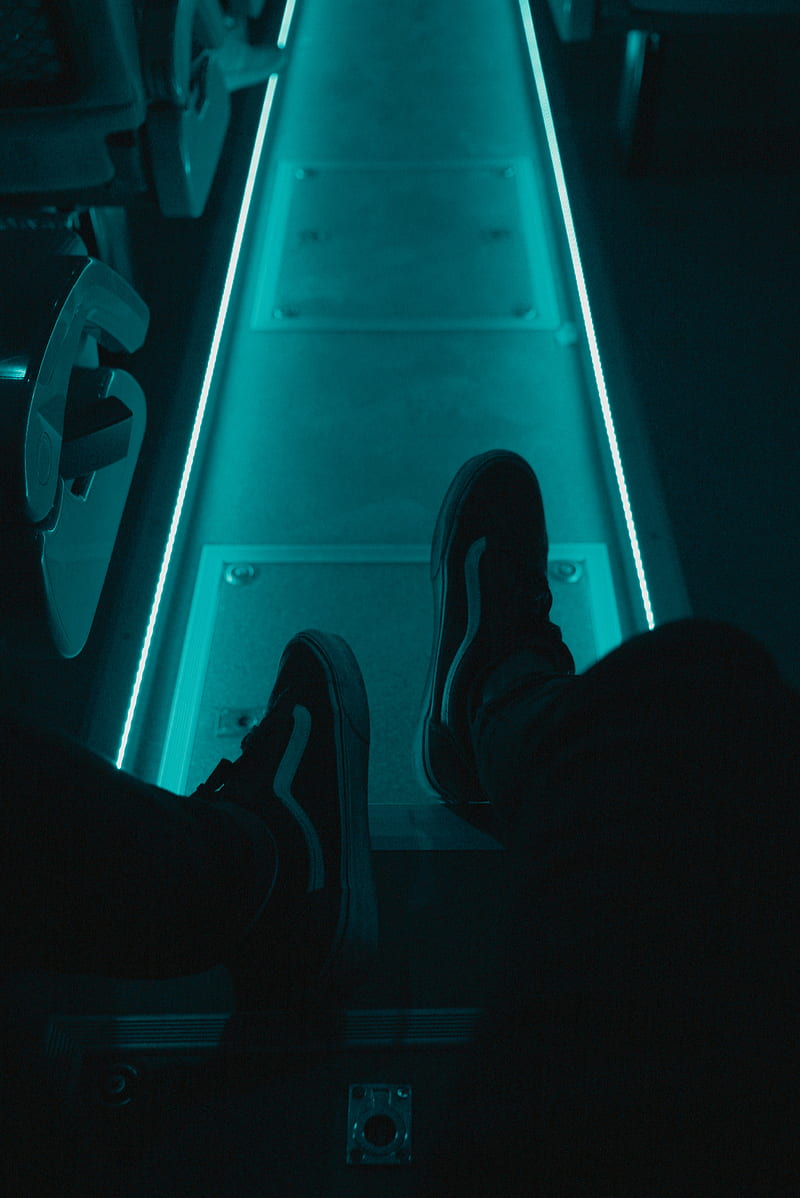 legs, neon, sneakers, lonely, loneliness, HD phone wallpaper