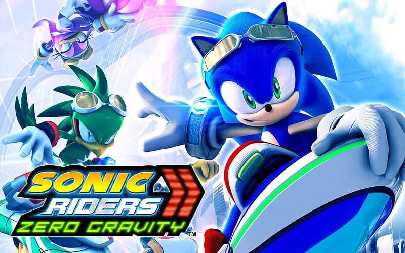 Video Game, Sonic The Hedgehog, Sonic Riders: Zero Gravity, Wave The Swallow, Jet The Hawk, Sonic, HD wallpaper