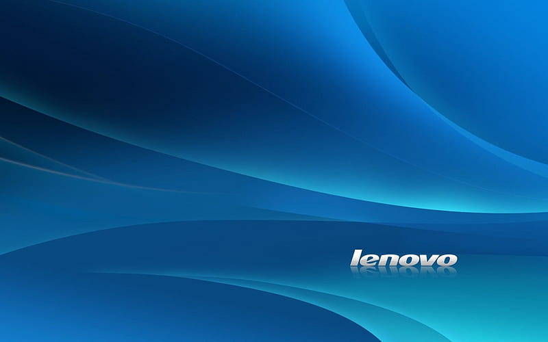 Blue Waves, Waves, IBM, Blue, Lenovo, HD wallpaper
