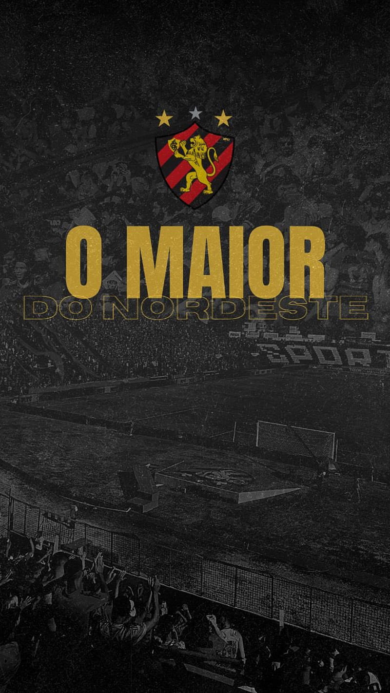 Sport Recife, black, futebol, HD phone wallpaper