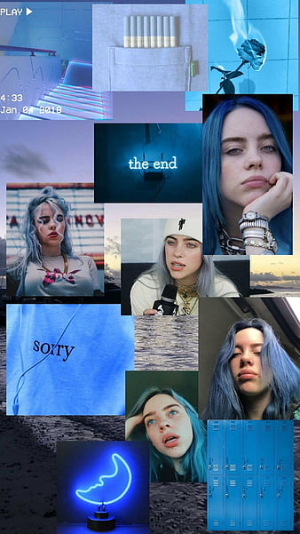 Blue Billie, edgy, eilish, emo, HD phone wallpaper | Peakpx