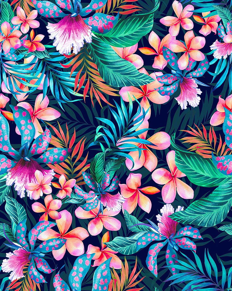 Hawaiian flowers, hawaii, HD phone wallpaper | Peakpx