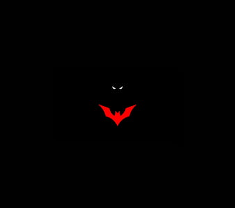 Batman red, batman, logo, red, HD phone wallpaper