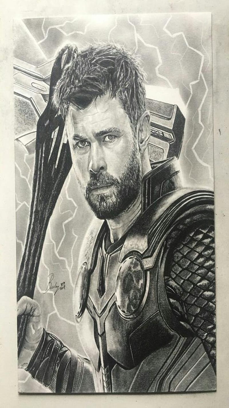 My Artbook - Another Thor Drawing - Wattpad