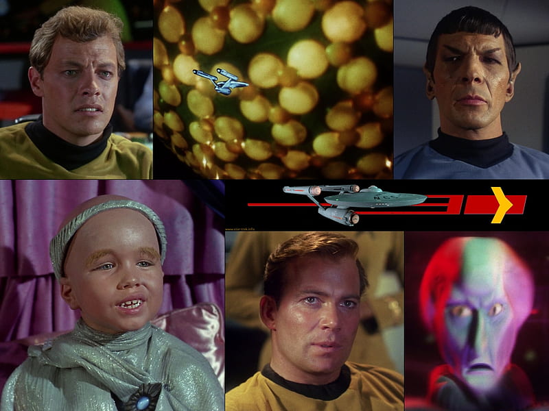Star Trek: The Corbomite Maneuver, Kirk, Bailey, Clint Howard, Star Trek, The Original Star Trek, Balok, Spock, HD wallpaper