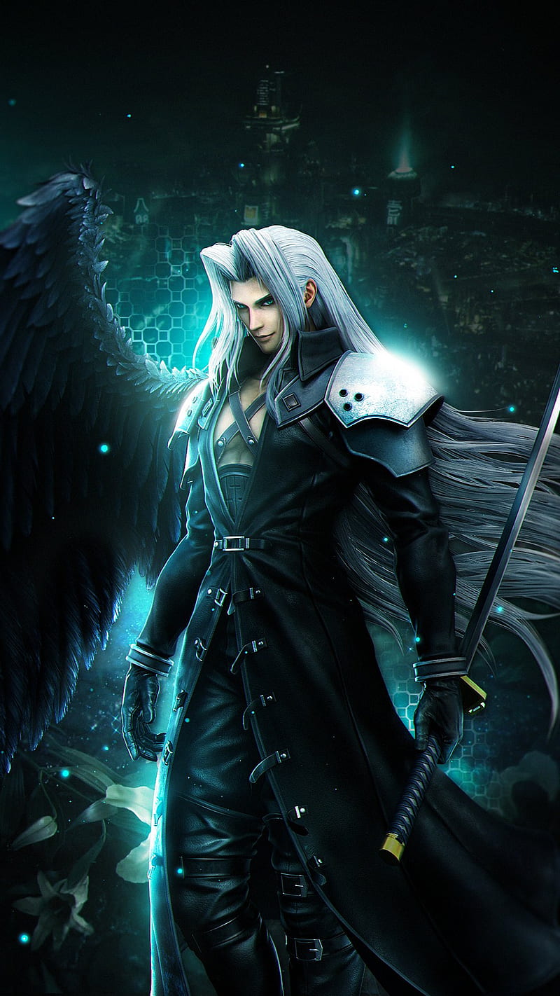 Sephiroth, final fantasy vii, super smash bros ultimate, HD phone wallpaper