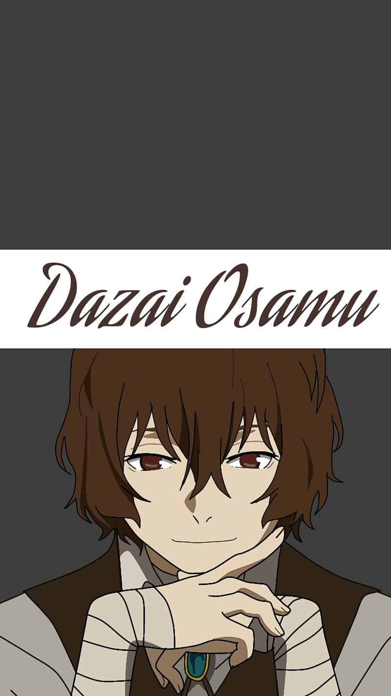 Dazai Osamu, anime, bsd, bungou stray dog, bungou stray dogs, HD phone wallpaper