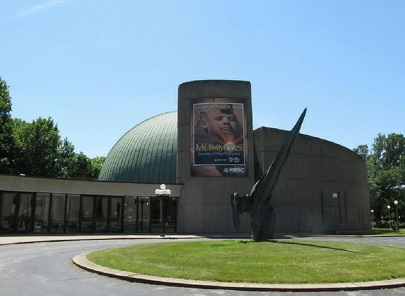 Strasenburgh-Planetarium-in-Rochester-NY, Planetarium, Strasenburgh, New York, Rochester, USA, HD wallpaper