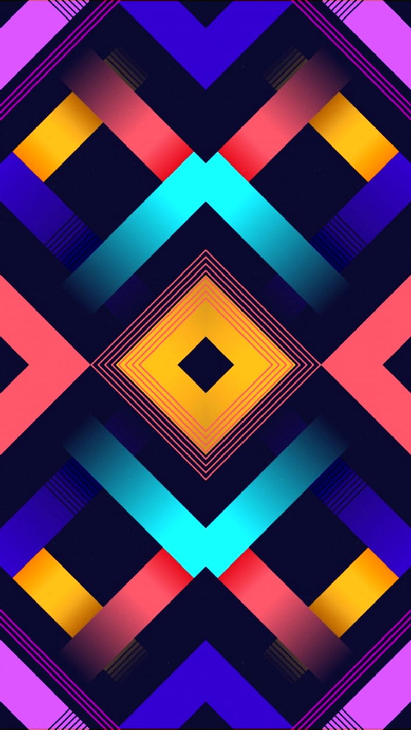 Material design 034, abstract, blue, colorful, digital, geometry, graphic,  material design, HD phone wallpaper | Peakpx