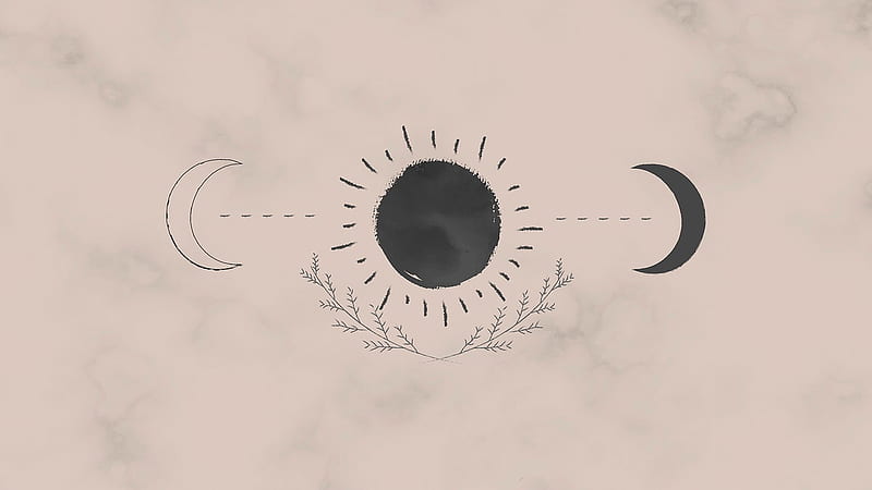 Boho Moon ., PNG Stickers, & Background - rawpixel, Bohemian Moon, HD  wallpaper