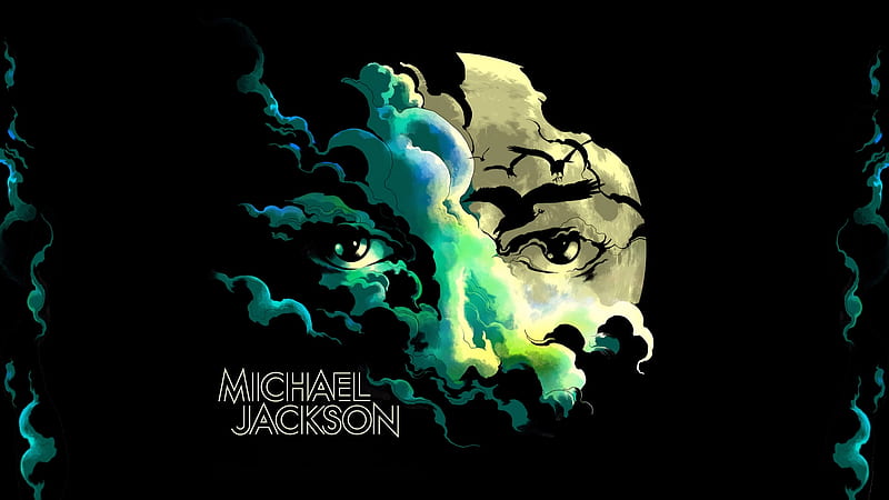 Art Of Michael Jackson In Black Background Michael Jackson, HD wallpaper